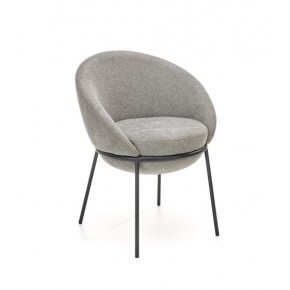 Стул HALMAR K482 серый/черный